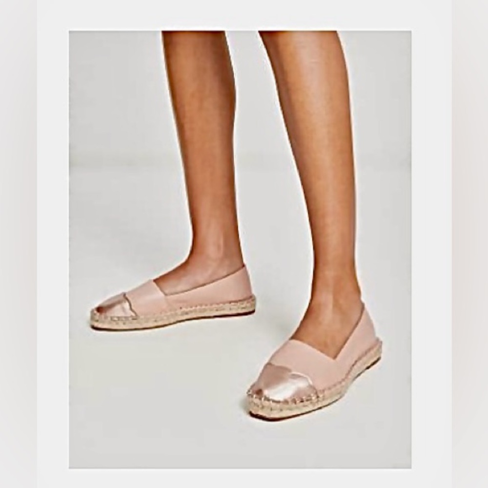 ASOS DESIGN Blush Pink Espadrille Flats